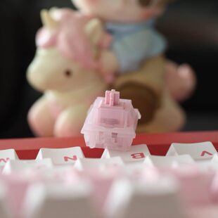 【小幸运轴】机械键盘轴体线性闷轴 手感舒适码字游戏五脚热插拔