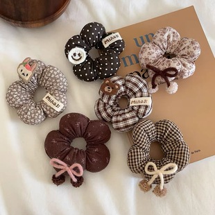 儿童小肠发圈女童2025新款 碎花头绳小女孩扎头发绳头饰女宝宝发饰