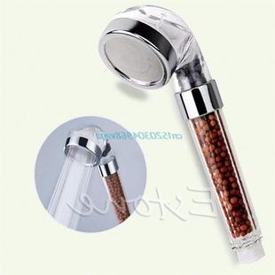 Shower Head Filter Water Ionizer Removes Chlorine 1pc 4in1