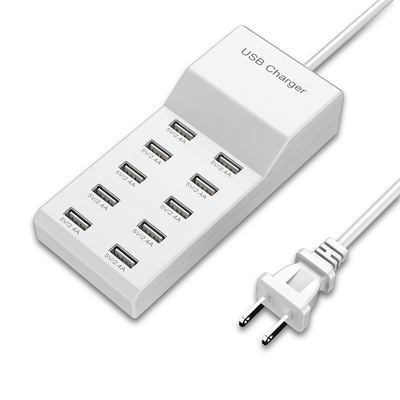 USB Multi Port Charger 5V2.4A多口充电器5V2.4A10口手机快充