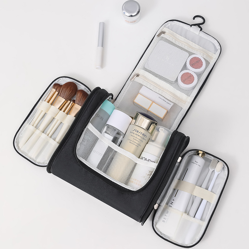 Thickened large capacity toiletry bag, travel makeup bag