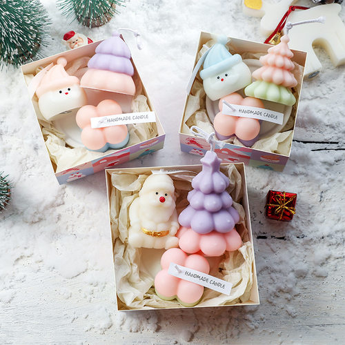 New Aromatherapy Candle Gift Box for Christmas圣诞香薰蜡烛