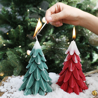 Christmas Tree Aromatherapy Candles Cedar Candle Ornament