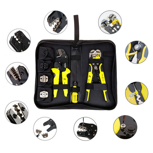 New JX-D4301 Multifunctional Ratchet Crimping Tool压线工具