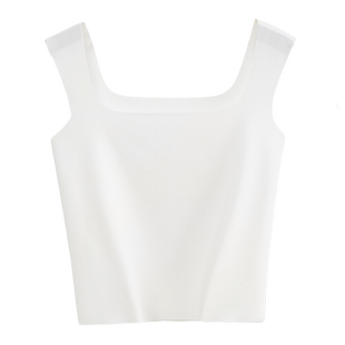 防走光遮胸女防透背心抹胸冰丝方领神器内搭衬衫打底内衬吊带夏季