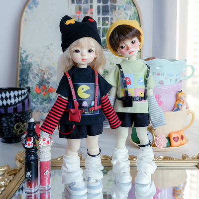 taobao agent 4 points and 6 minutes BJD baby clothes to eat Doudou set