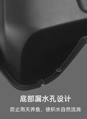 适用适用九号电动车机械师MMAX110MK2/110p前中置物储物盒收纳盒