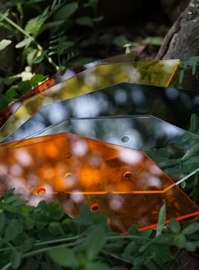 适用九号Mz/Nz/M3/N3/F2z前置多彩挡风板装饰扰流直上改装配件