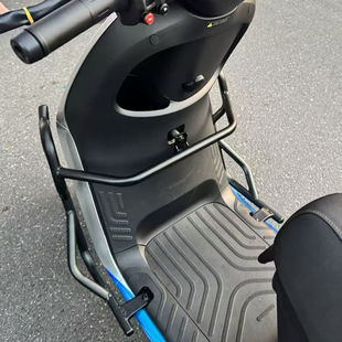 适用适配九号E80CMK2保险杠E125MK2 E150MK2护杠防摔支架后货架改