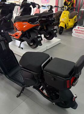 适用适九号FZ3电动车坐垫尾箱FZ3 110加厚钢制储物坐垫箱无损直上