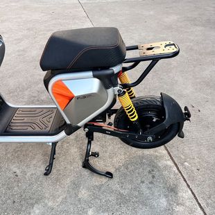 适用适配九号FZ3电动车中撑支撑FZ3专业大脚撑支架双撑改装配件