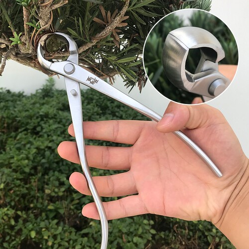 麦斯旺球节剪修枝钳盆景工具套装包专业级盆栽斜球修枝剪树瘤制作