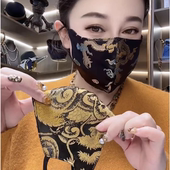 国潮龙高端提花春秋款 立体口罩洋可水洗
