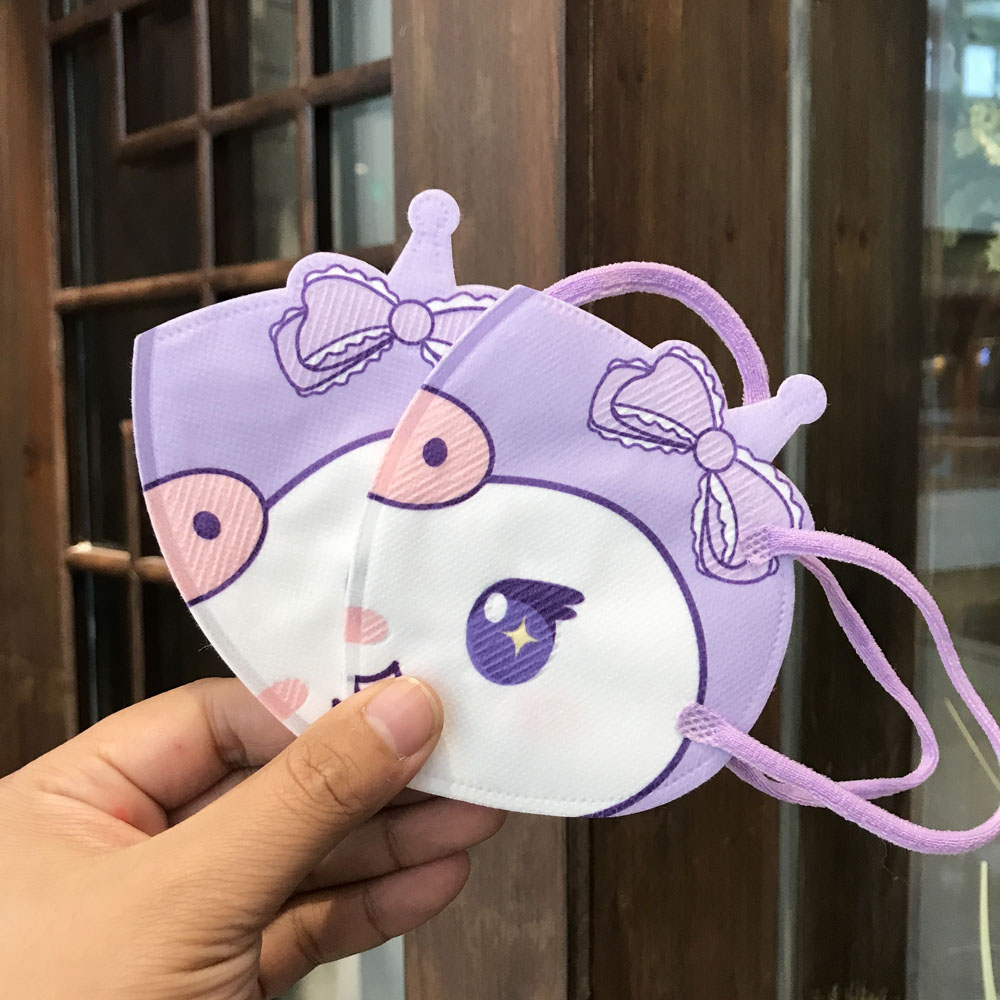可爱萌趣卡通库洛印花3d立体口罩儿童成人女孩时尚透气高颜值防护,居家日用,口罩,淘宝优惠券,粉丝福利购,淘宝优惠卷