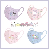 库洛米儿童口罩女孩可爱高颜值3d立体一次性三层夏季 薄款 网红女童
