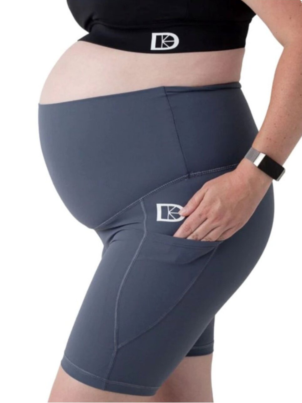 대외 무역 여성 요가 출산 반바지 허리 커버 배꼽 하이 웨이스트 타이트 피트니스 스포츠 5 점 바지 형성 블랙