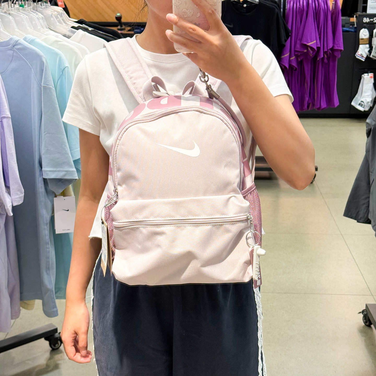 Nike耐克迷你双肩包mini小容量背包幼儿园学生儿童书包男女DB0490