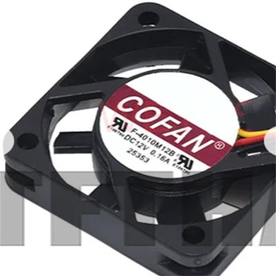 原装全新 COFAN F-4010M12B 4010 12V 0.16A 电脑 3线CPU风扇4CM