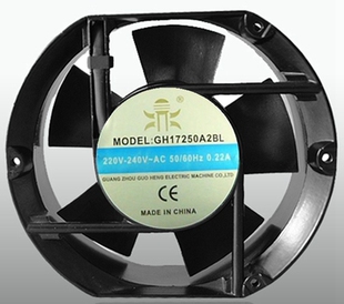 全新GH17250HA2/HA3BL/A2BL/A2SL AC220V 17251 电气盘柜散热风扇