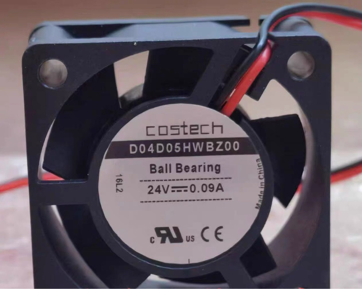 costech D04D05HWBZ00 24V 0.09A 4CM 变频器 驱动器散热风扇4020