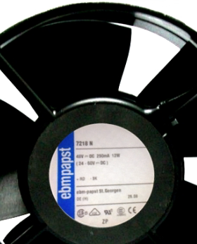 原装正品ebmpap 7218N DC48V 12W 250MA 17251散热金属耐高温风扇