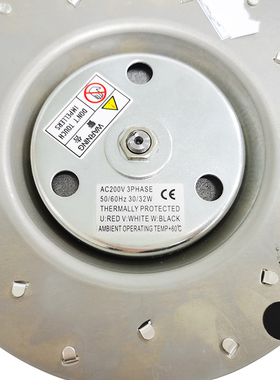 全新三菱主轴AC200V电机风扇RT5318-0220W-B30R/B30F-S05 S06 S03