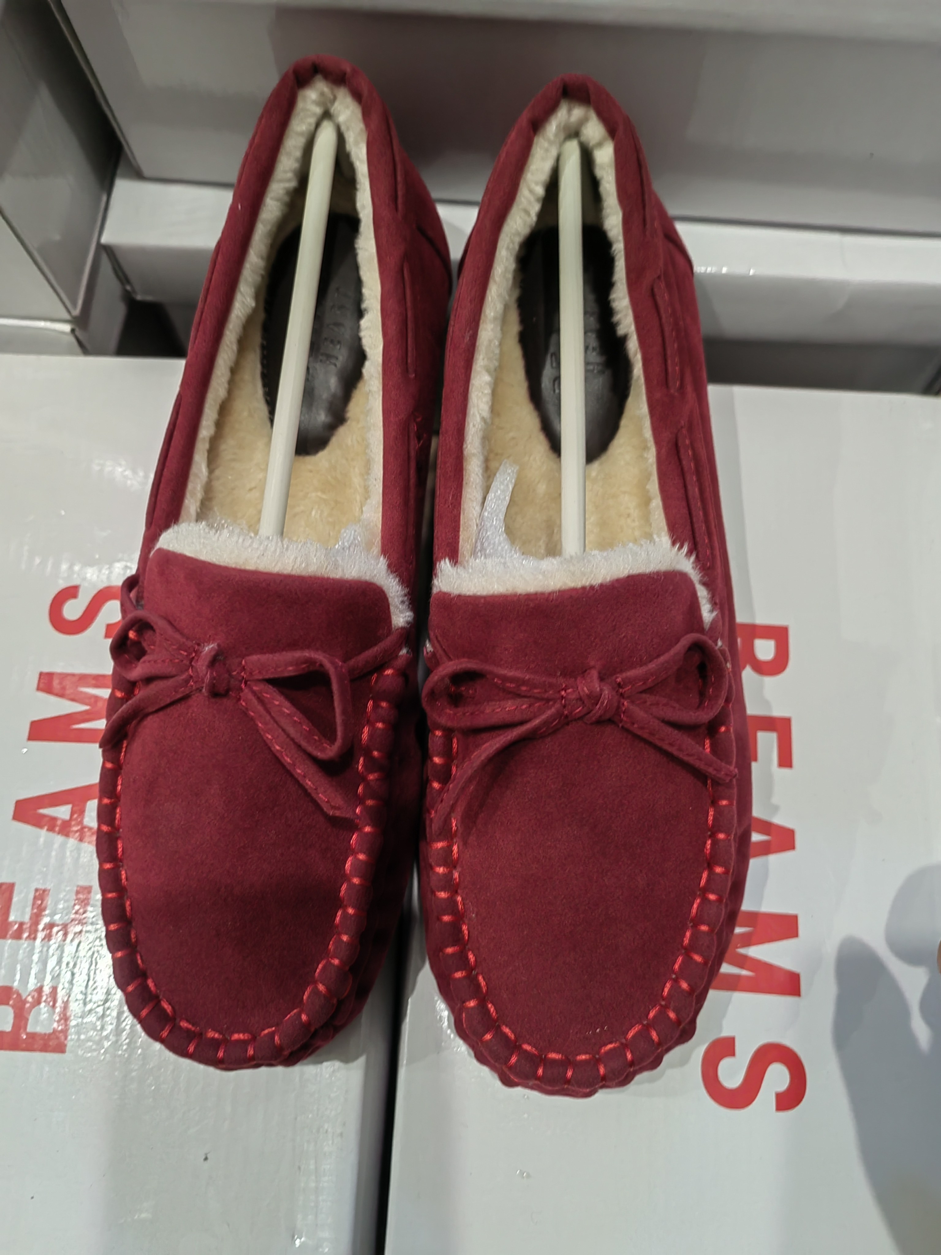 秋冬新款圆头平底平跟防滑一脚蹬加绒保暖蝴蝶结缝制毛毛豆豆鞋女,女鞋,乐福鞋（豆豆鞋）,淘宝优惠券,粉丝福利购,淘宝优惠卷