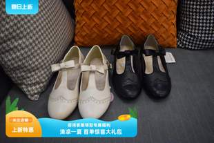春夏季新款日系3厘米低跟雕花圆头T型甜美洛丽塔不磨脚低帮单鞋女