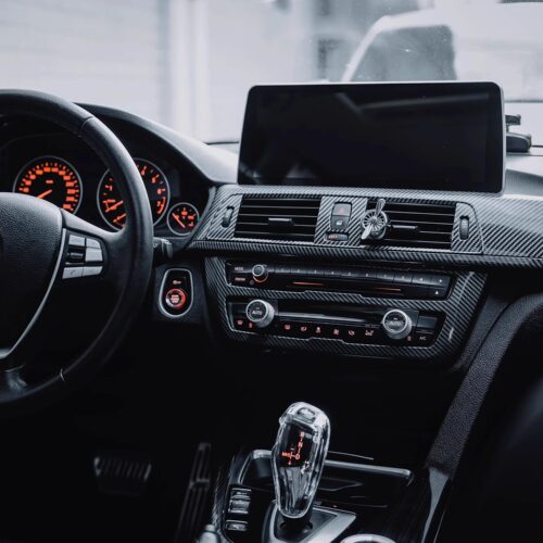 海外版宝马Carplay安卓智能大屏