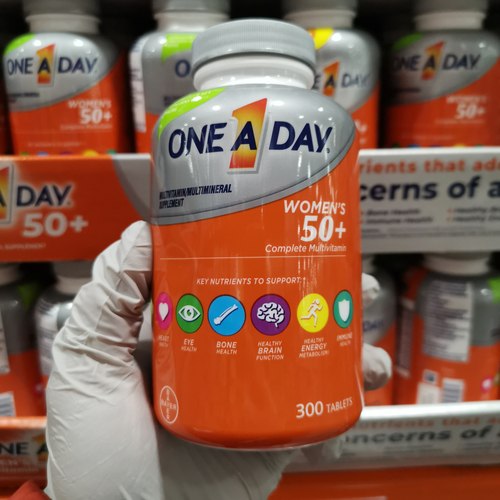现货27.02/美国Bayer拜耳One A Day50岁+女性复合维生素中老年