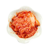 Spicy cabbage kimchi 258g can, Korean-style, authentic Korean pickled vegetables from Yanbian, South Korea, appetizing sauce, pickled vegetables thumbnail 5