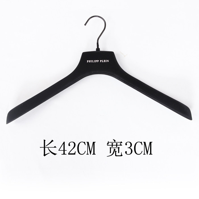 出口植绒衣架 整理师专用防滑无痕衣架家用商用挂衣晾衣架衣柜