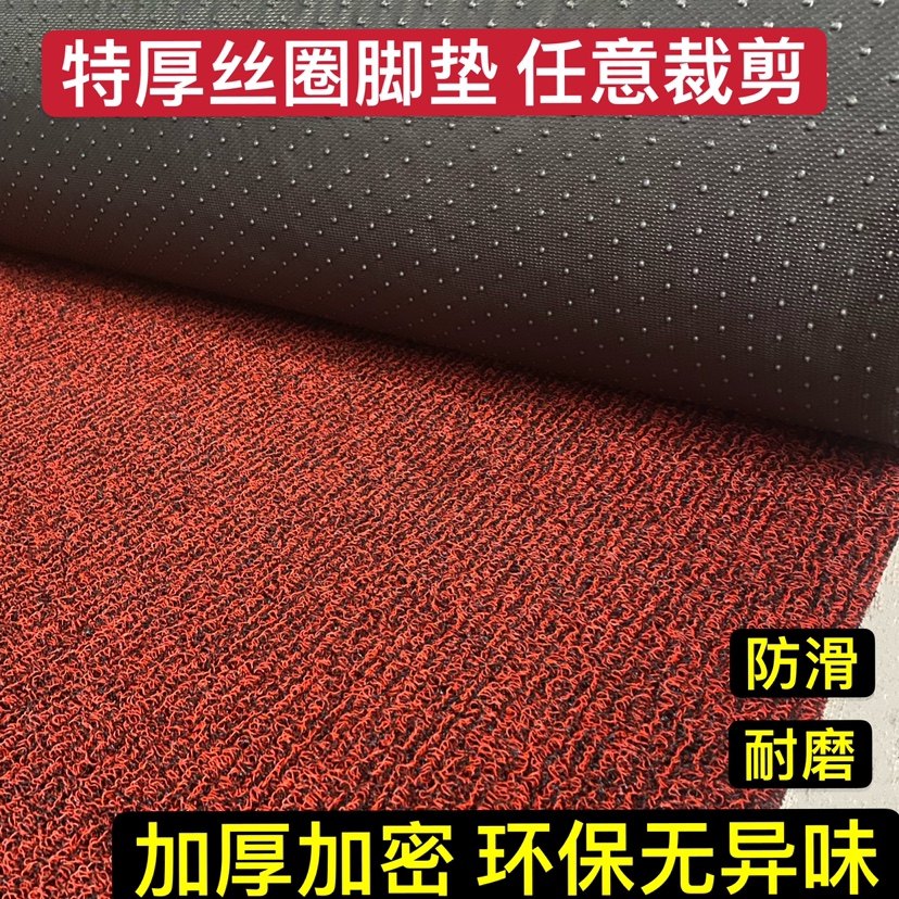 可裁剪丝圈地垫汽车脚垫进门地毯入户门垫防滑门厅门口脚垫防水,居家布艺,家用脚垫,淘宝优惠券,粉丝福利购,淘宝优惠卷