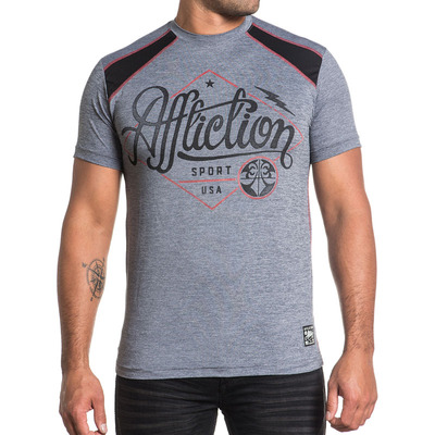 AFFLICTION男士运动格斗休闲T恤