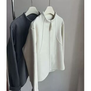 宽松休闲百搭保 560克加厚双面绒秋冬立领卫衣女韩版 官图实价