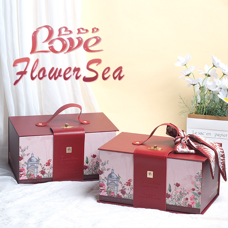 轻奢婚庆喜饼成品含糖结婚喜糖礼盒伴手礼伴娘伴郎大礼包订婚回礼