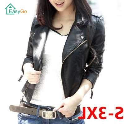 2018 New Caaual Autumn Ladies  Leather Jacket Women Cost s|ruв категории Женская одежда, меха - от Buy2taobao.com для оказания профессиональной услуги покупки агента Taobao