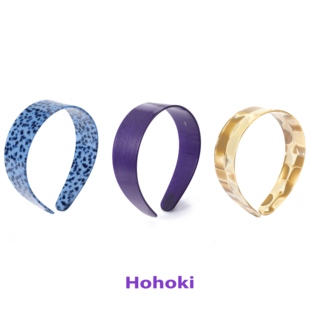 HOHOKI原创设计小众宽版玩色百搭醋酸发箍