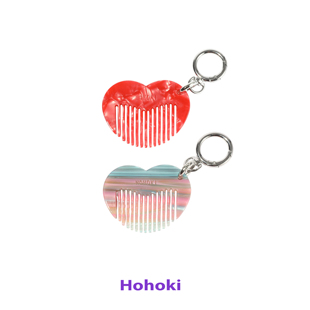 HOHOKI首创原创设计小众糖心随身梳挂件少女可爱梳子