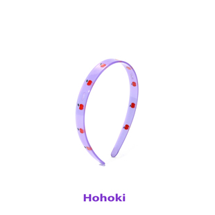 HOHOKI首创原创设计小众趣味红苹果醋酸窄版发箍