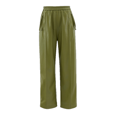 IMMI（服饰）蛋白PU四合扣长裤