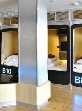 capsule bunk bed hotel bed sleep pod nap pod nap hub cabin