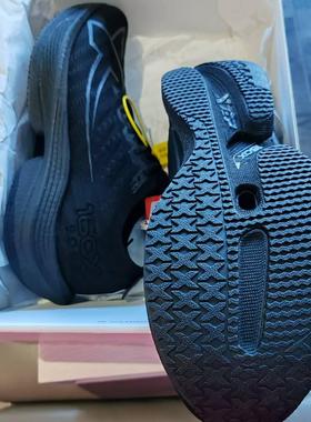 特步160x5.0SE全黑色跑步鞋全掌碳板马拉松鞋全马半马竞速鞋商务