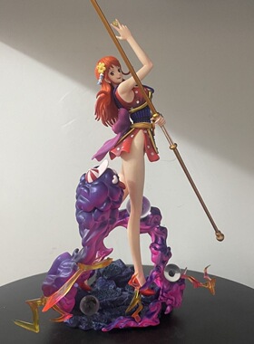 LX鬼岛武士娜美One Piece共鸣二次元周边礼品GK桌面模型手办摆件