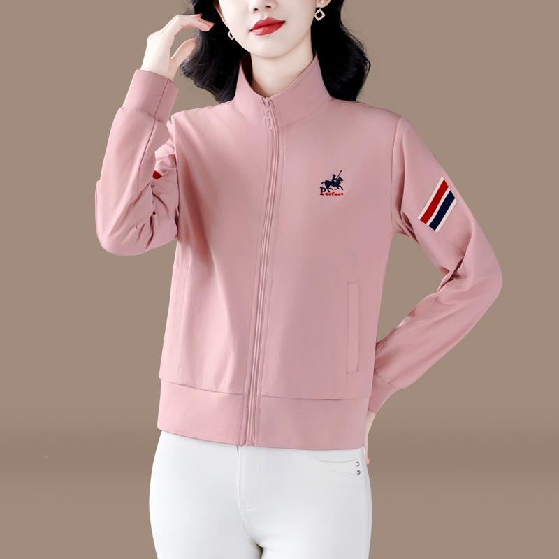 立时领开衫广场舞外套女春秋205新款2休87704592闲尚购洋气宽松团