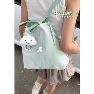 Retionan双肩包薄荷绿小众大容量