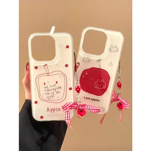 线条苹果猫咪手机壳适用iPhone17