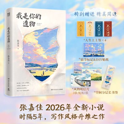 我是你的遗物 张嘉佳2026年全新小说 升维突破之作 强伏笔深治愈 如果永远无法相见 那么一字一句都是遗言