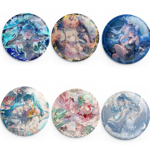 初音未来miku周边二次元徽章