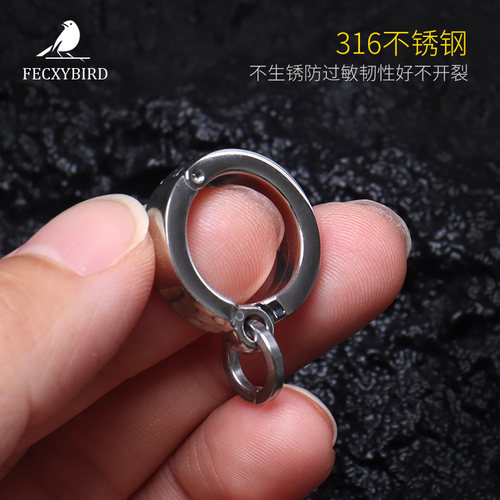 316不锈钢鹦鹉鸟脚环脚链虎皮牡丹玄凤超轻活扣站架用品